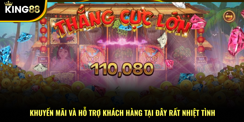 Khuyến mãi và hỗ trợ khách hàng tại đây rất nhiệt tình